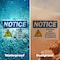 Signmission Electrical Main Disconnect Not Sign With Symbol, 7 in W x Rectangle, Vinyl Decal OS-2PACK-NS-D-57-L-11658 - alternate 3